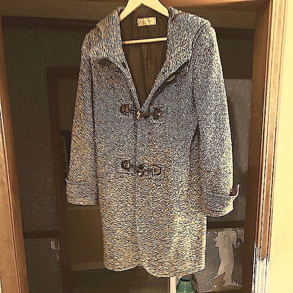 Brown Tweed Sporty Coat
